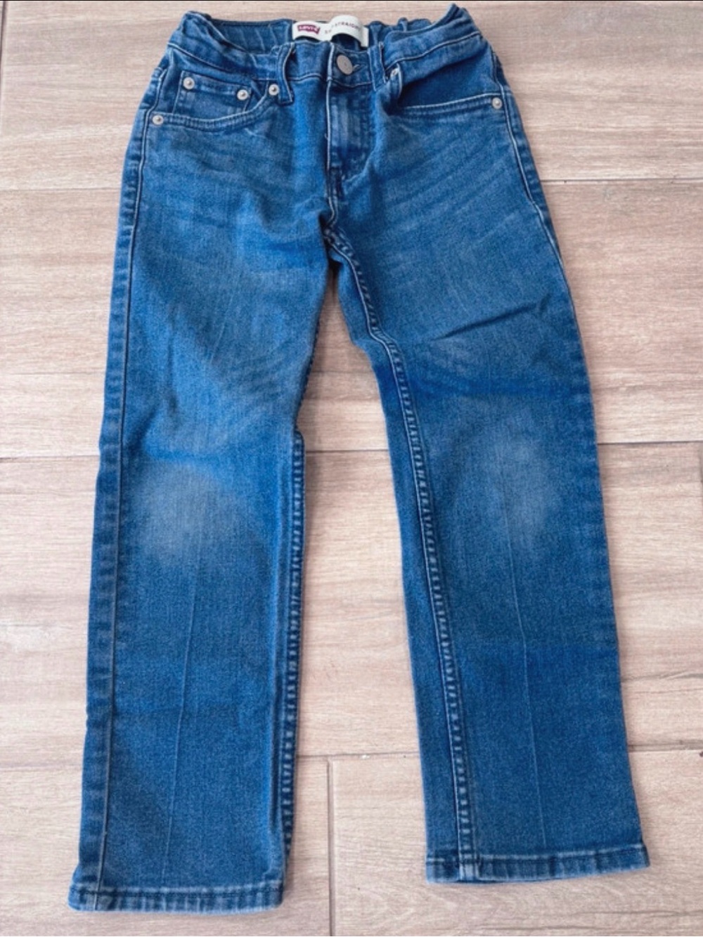 Levi's Men’s Straight-Leg Jeans in Blue Wash